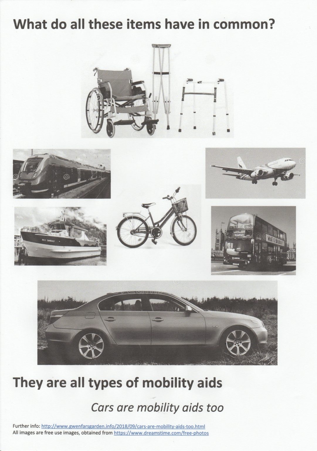 Cars are mobility aids too Gwenfar's Garden and other musings